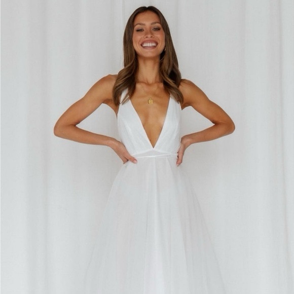 Hello Molly Dresses & Skirts - Hello Molly White Wedding Dress